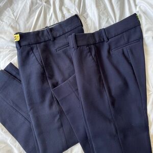 Lot of 2 Pairs J. Crew Classic Navy Women's Pants